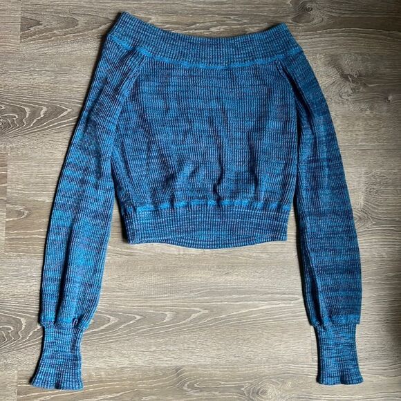 NEW Free People Sugar Rush Off-The-Shoulder sweater - Picture 3 of 9
